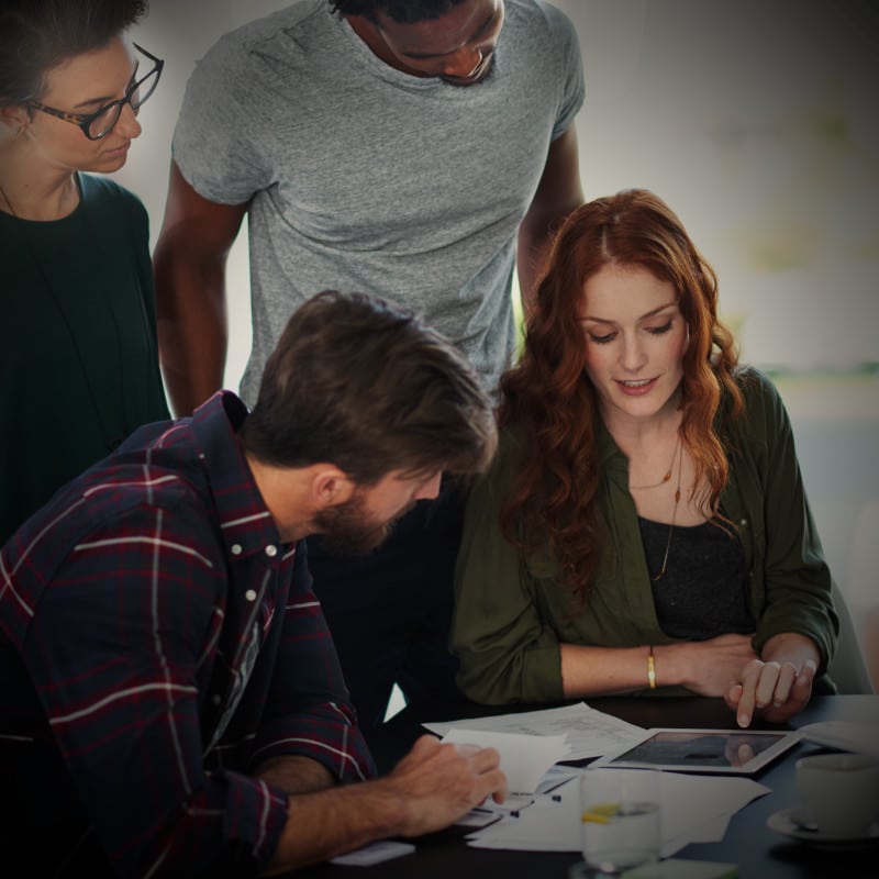 The idea generation process starts