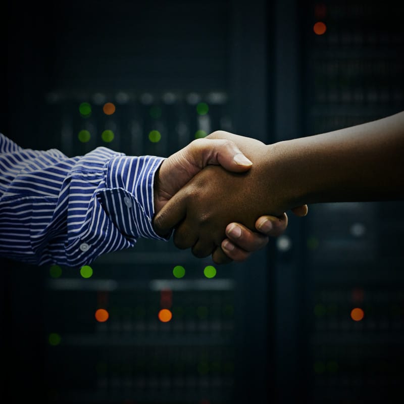 Agreeing to a website hosting support contract