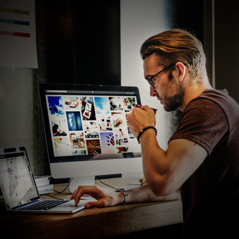 Selecting the right images for your website