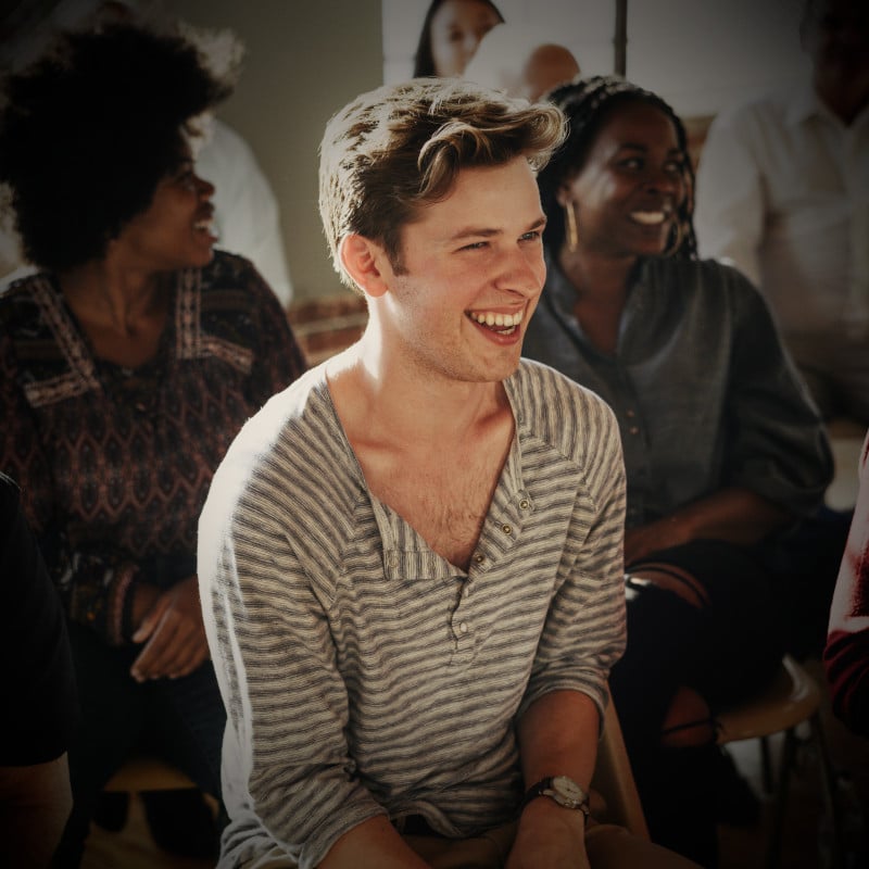 A man enjoys a brainstorming session with TheOneStopWeb.Shop