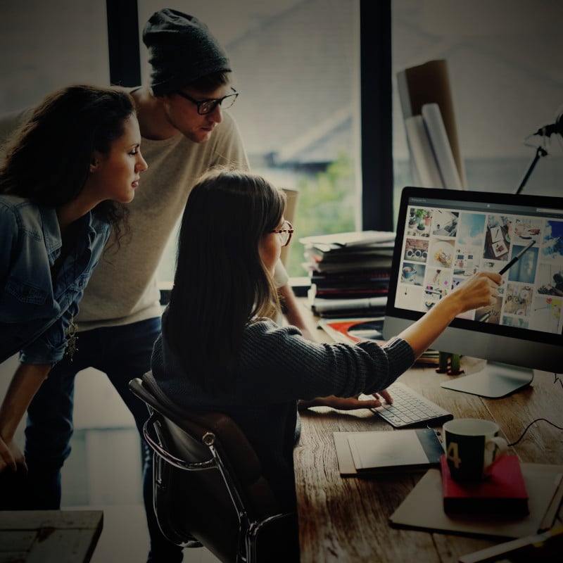 Assembling web site assets for web design