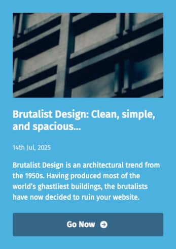 Three key things you need to know about Brutalist design for your website.