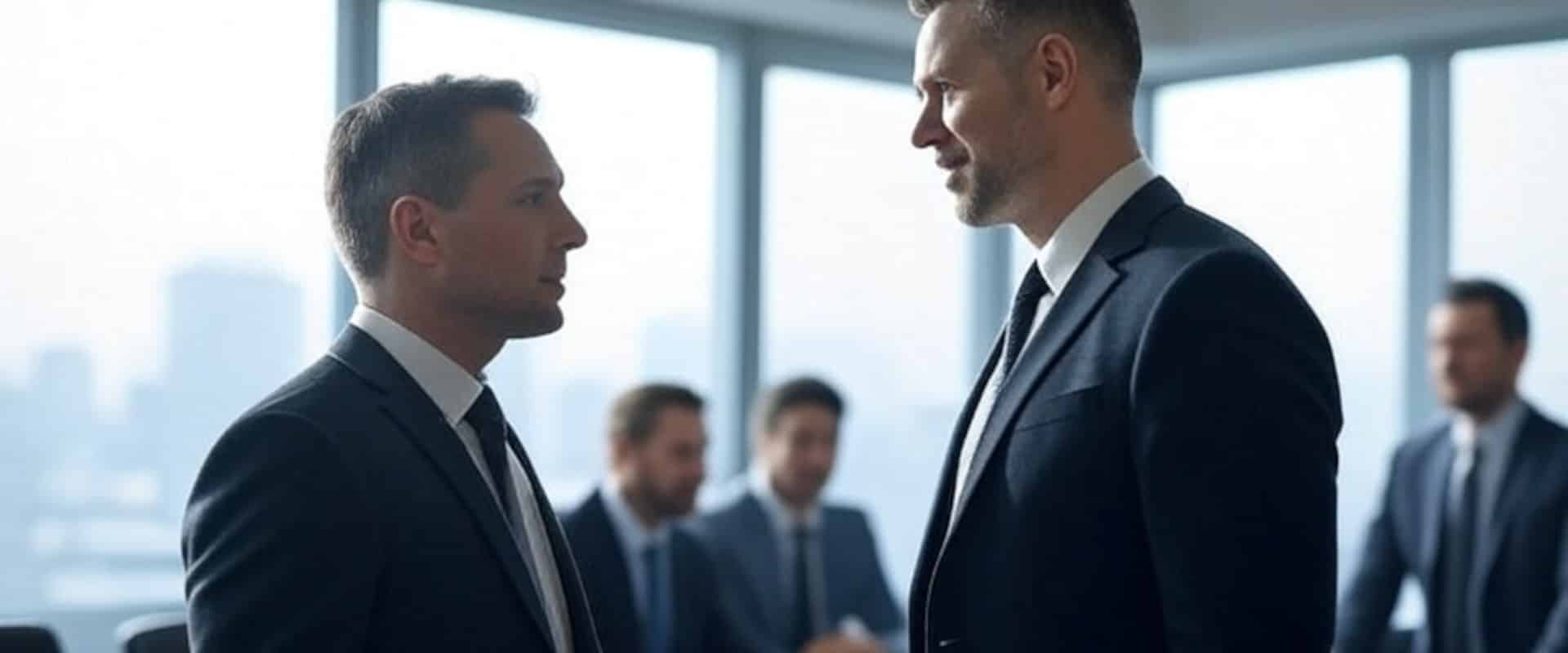 A newbie looking nervous as he practises these 7 business networking tips for beginners.