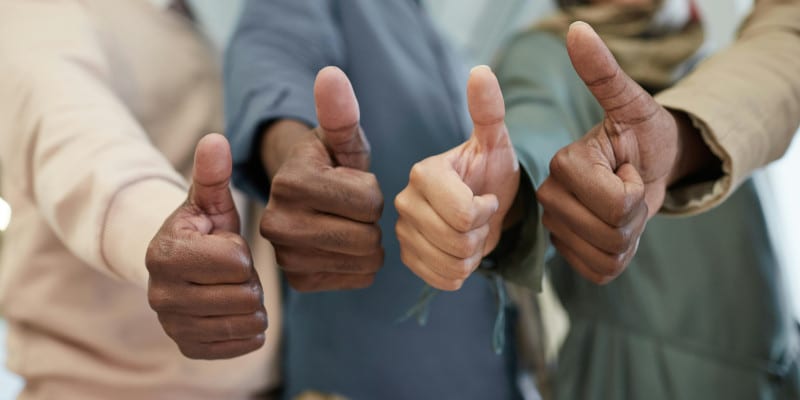 West Auckland web designers like Wayne Davies getting the thumbs up from his clients.